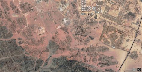 These exclusive satellite images show that Saudi Arabia’s sci.